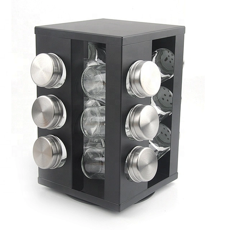 New style kitchen revolving spice rack for home kitchenware accessories