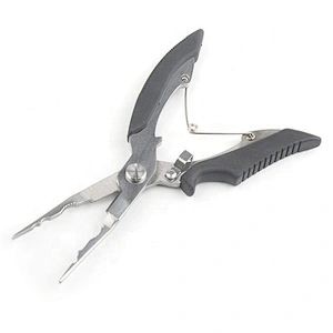 Stainless Steel Fishing Cutter Multifunction Tool Curved Fishing Plier with ABS handle