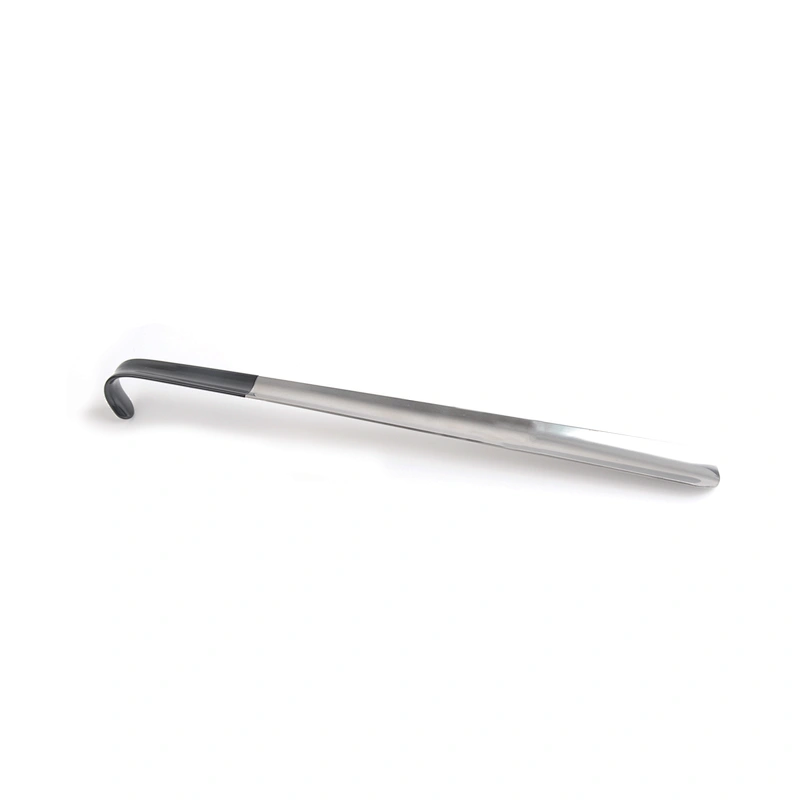 Amazon Hot Sale Novelty metal long stainless steel shoe horn with custom logo