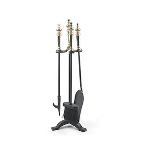 Fireside standing zinc alloy fireplace tools set for sale