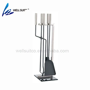 Stainless Steel Handle fireplace tool set fireplace accessory