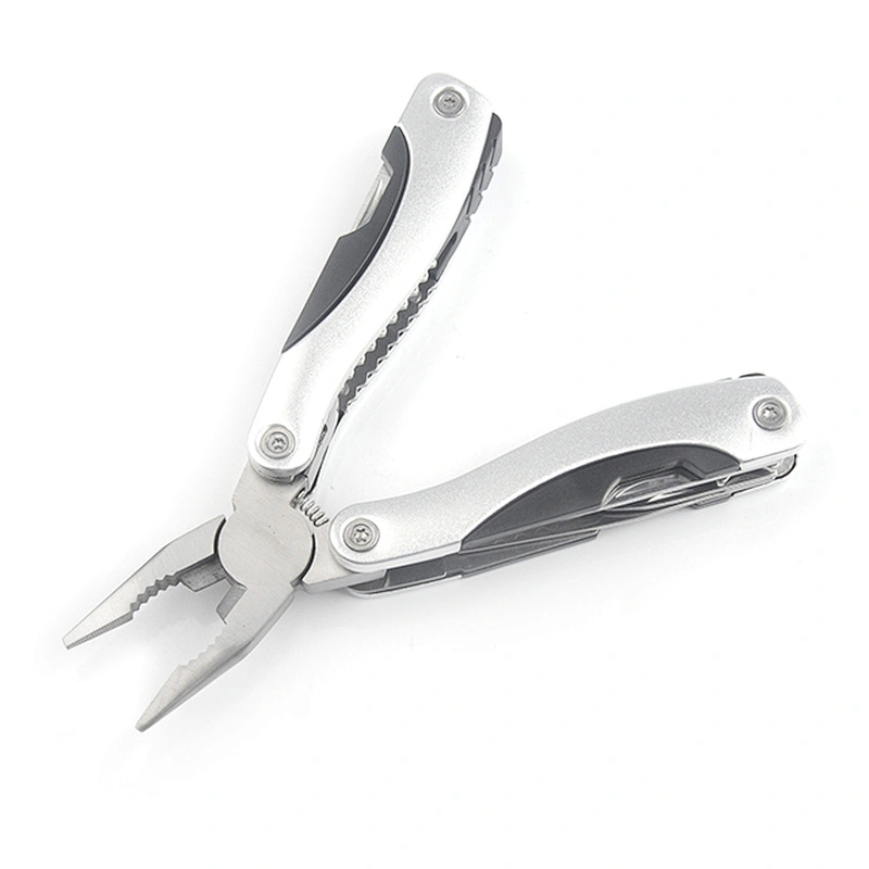 9 in 1 Outdoor Multi functions Stainless Steel Plier with Aluminium black Handle