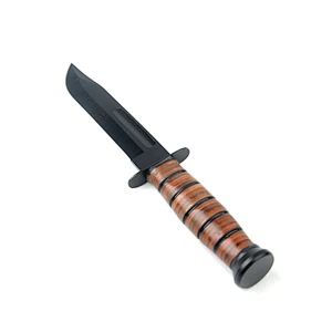 Best selling  camping Hunting Knife with leather handle