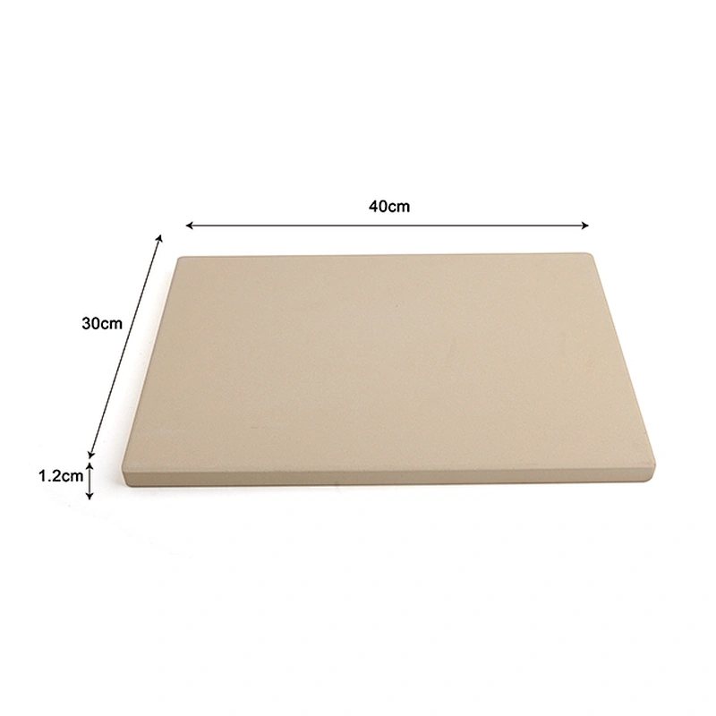 100% food standard Cordierite pizza baking stone for oven
