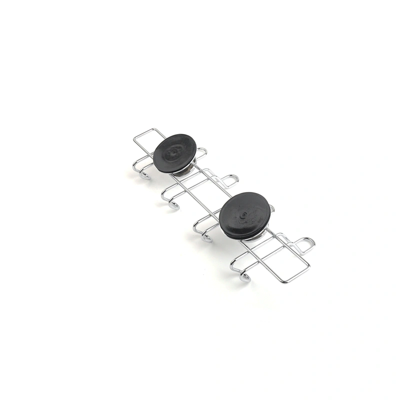 Suction Cups Shower Caddy Stainless Steel Basket Storage Shampoo Rack, Bath Gel Holder Organizer Bathroom Kitchen