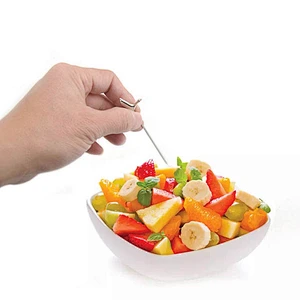 Stainless Steel Lovely Animals Tableware Fruit Tea Fork Picks Cutlery Set