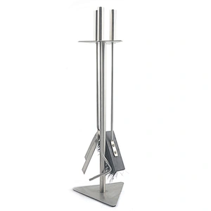 Outdoor metal fireplace tool 3pcs set house garden fireplace accessories