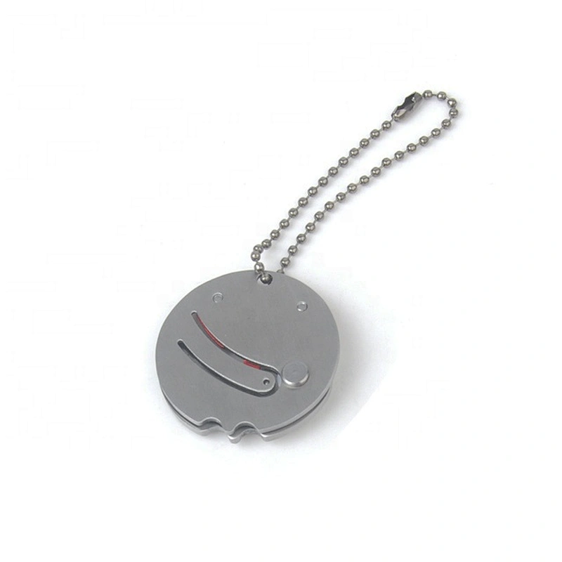 Multifunctional promotion mini gift knife with keychain
