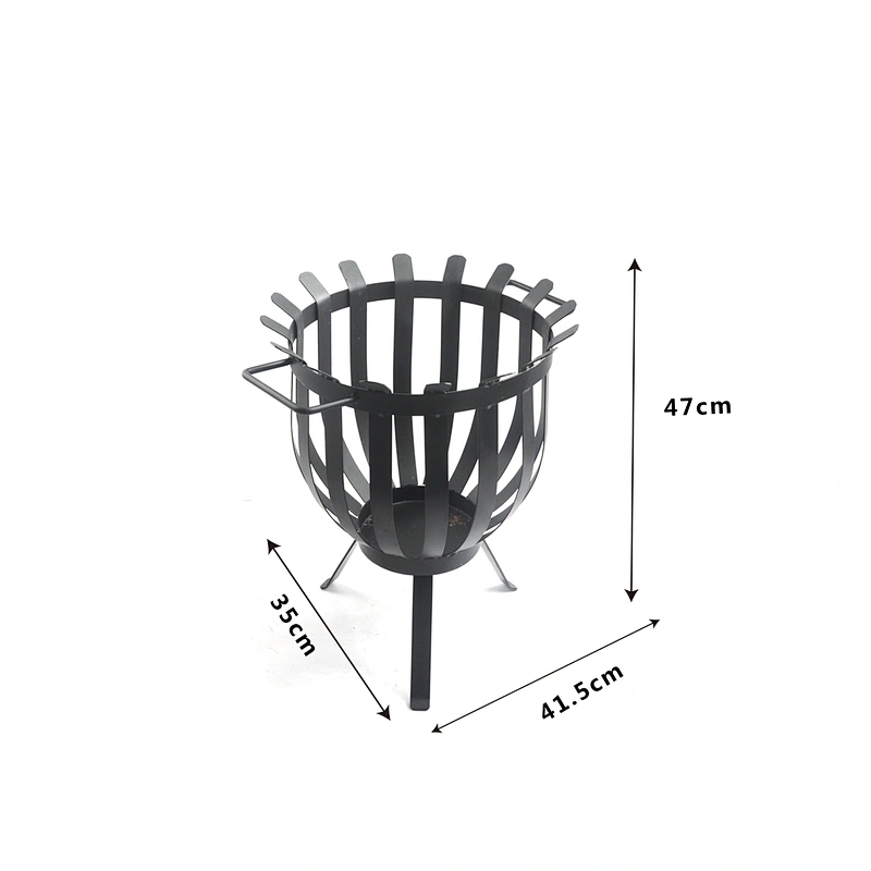 Wholesale iron garden fire basket