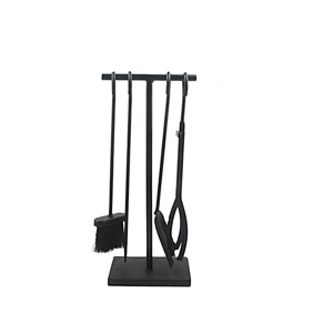 Durable fireplace  accessories wholesale color coating  fireplace tools 4pcs set for outdoor