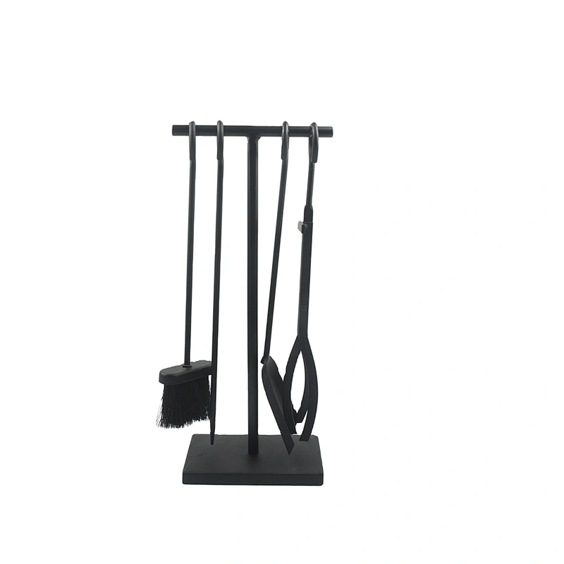 Durable fireplace  accessories wholesale color coating  fireplace tools 4pcs set for outdoor