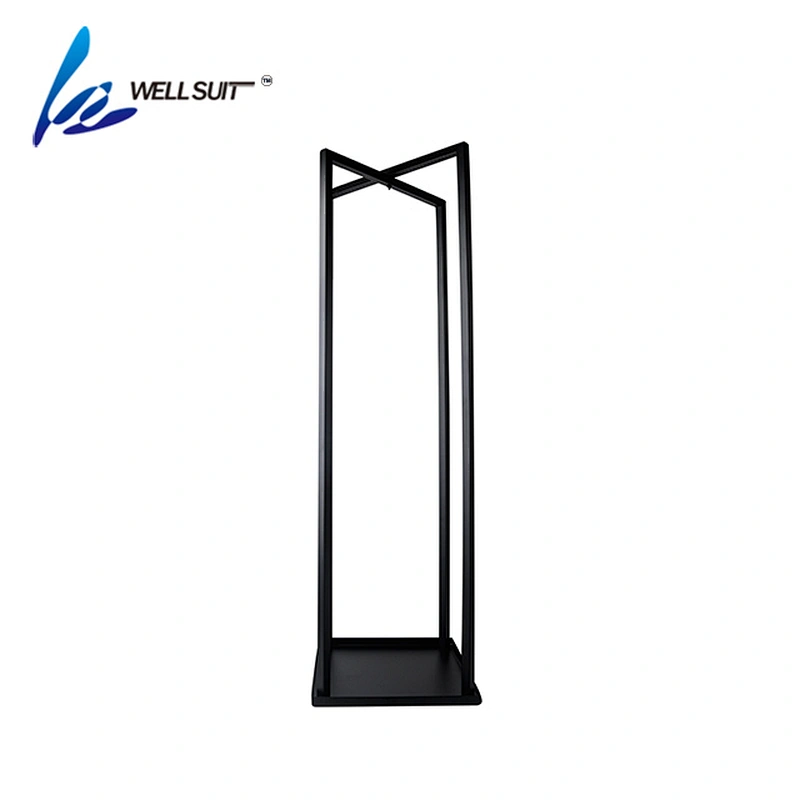 Wrought Iron fireplace log rack kitchen rack black iron firewood rack with black powder coating