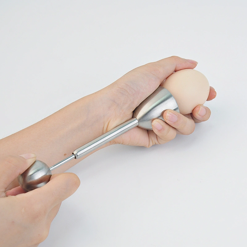 Stainless steel egg topper egg opener cracker