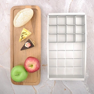 DIY  Aluminum Metal Cake Mold  Letter Number Shape Removable Cake Pan Mold for Home
