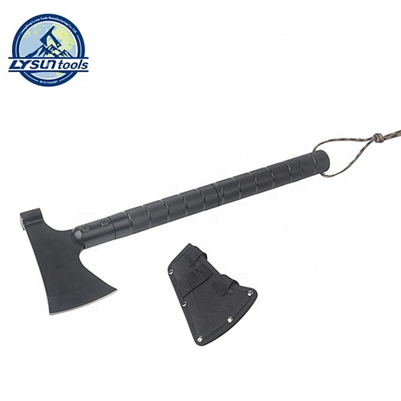 Multi-Purpose Stainless Steel Camping Survival Axe with Knife  Outdoor Tool Hatchet