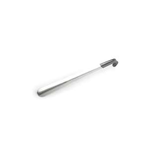 Amazon Hot Sale Novelty metal long stainless steel shoe horn with custom logo