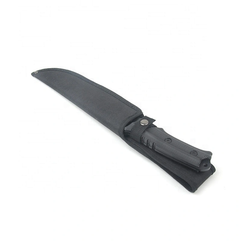Stainless Steel Outdoor Survival Hunting Knife with ABS Handle