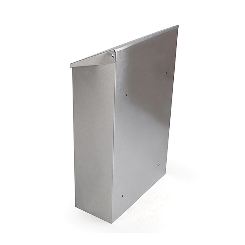 mailbox outdoor stainless steel mailbox wall mounted