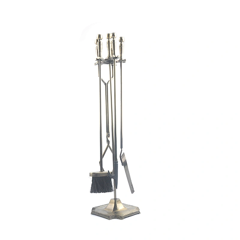 High quality indoor metal fireplace tool set