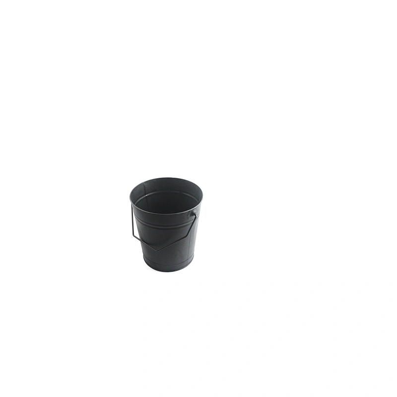 fireplace accessories black metal coal bucket ash coal hod bucket with handle