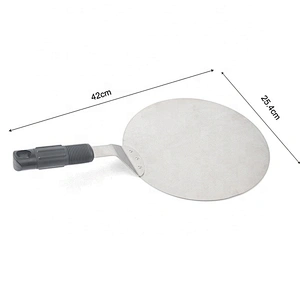 Easy-to-use new design hot selling pizza shovel with plastic handle