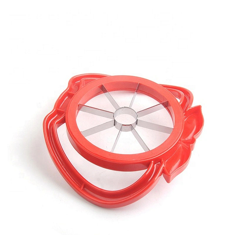 food grade stainless steel blade and plastic commercial manual apple fruit cutter slicer