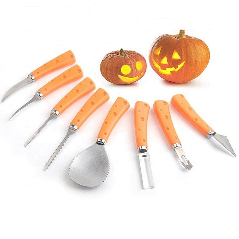 Wholesale hot selling kitchen pumpkin tools set Halloween pumpkin knife