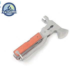 8 in 1 Stainless Steel Axe Hammer Multi-Purpose Plier Tool