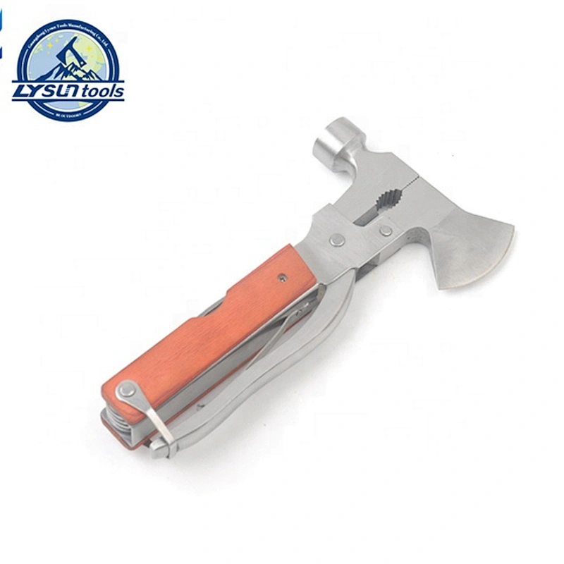 8 in 1 Stainless Steel Axe Hammer Multi-Purpose Plier Tool