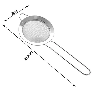 Food grade stainless steel fine mesh food Strainer frying cooking tools oil draining skimmer for kitchen cookware