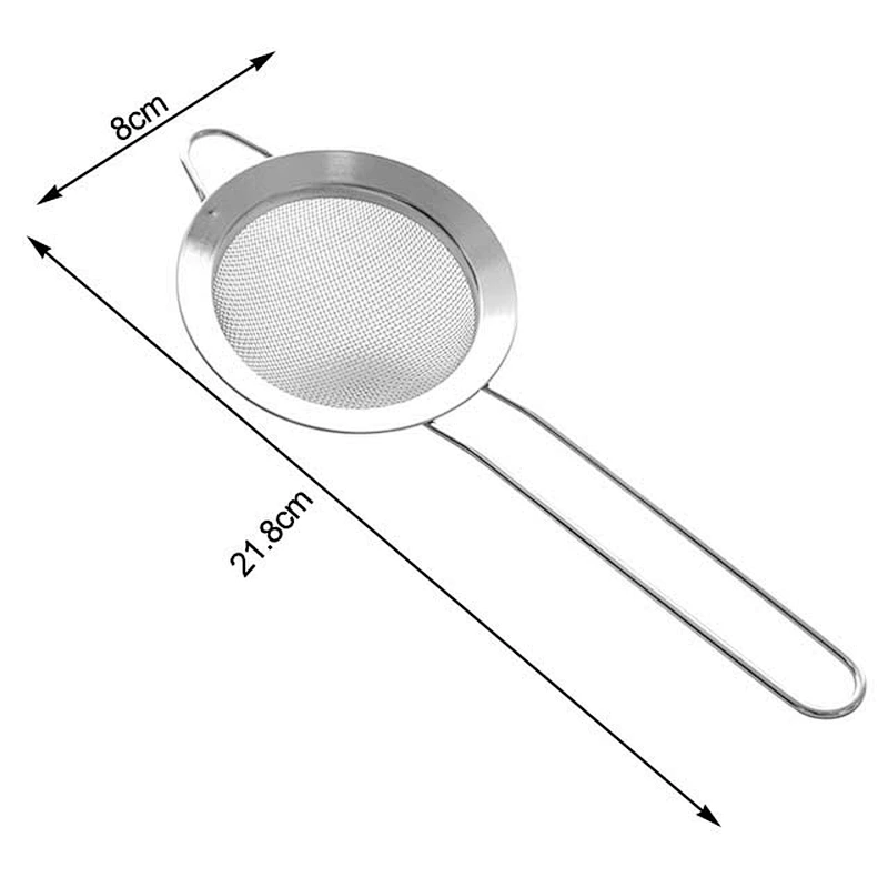 Food grade stainless steel fine mesh food Strainer frying cooking tools oil draining skimmer for kitchen cookware