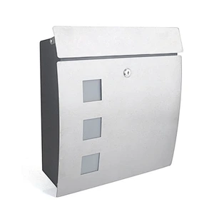 wholesale good quality stainless steel mailbox apartment mail box  wall mounted parcel letter box