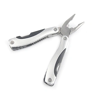 9 in 1 Outdoor Multi functions Stainless Steel Plier with Aluminium black Handle