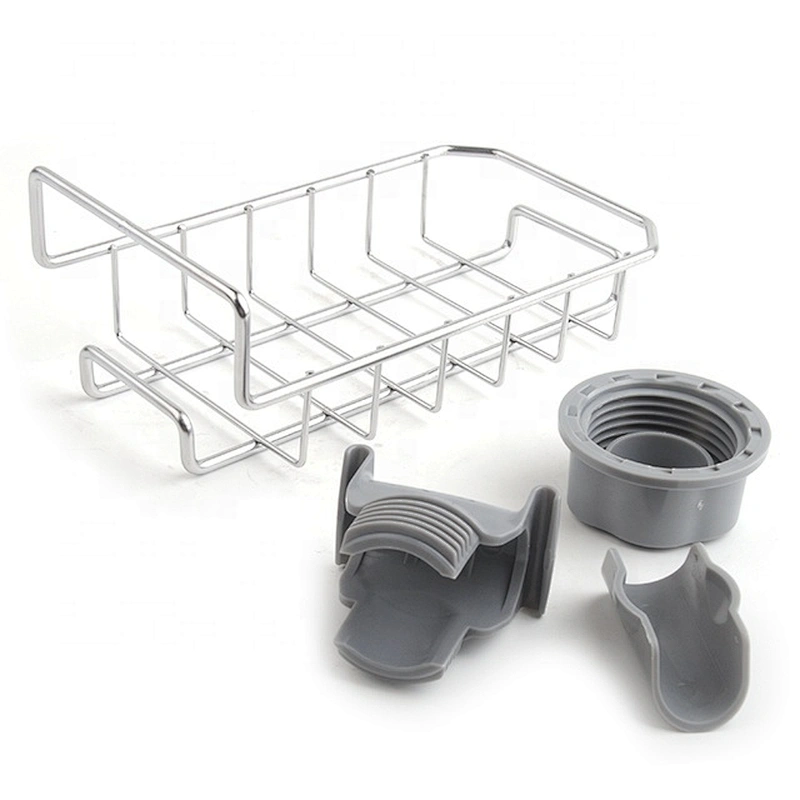 Metal detachable bathroom shelf storage rack storage holder for kitchen