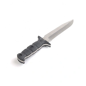Full Tang Stainless Steel Blade Nylon Fiber Handle Survival Hunting Knife with Sheath