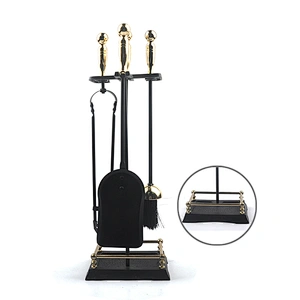 popular indoor metal fireplace tool set