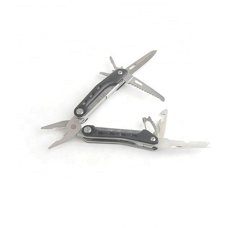 High Quality 9 in 1 Stainless Steel Combination Plier tools with Black Aluminum Handle