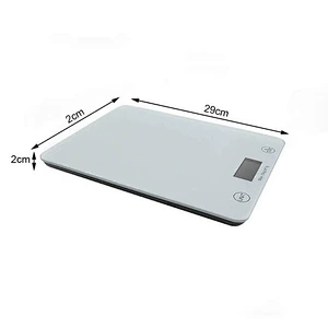 Tempered Glass Multifunction 15Kg Weight Digital Electronic Weighing Kitchen Food Scale