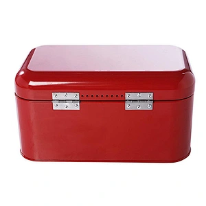 Hot selling high quality commercial colorful plastic bread box bin for kitchen accessoires