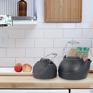 Hot selling good quality metal cast iron oil tea milk pot for cookware sets