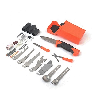 Hot selling  outdoor survival camping kit outdoor emergency survival kit