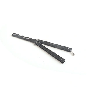Gift item Stainless steel Butterfly Practice Training pocket Knife