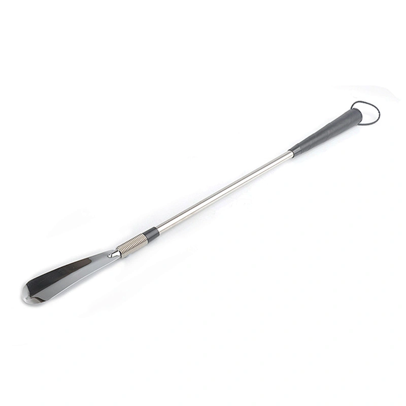 Long Handled Shoe Lifter with telescopic Spring Shoehorn