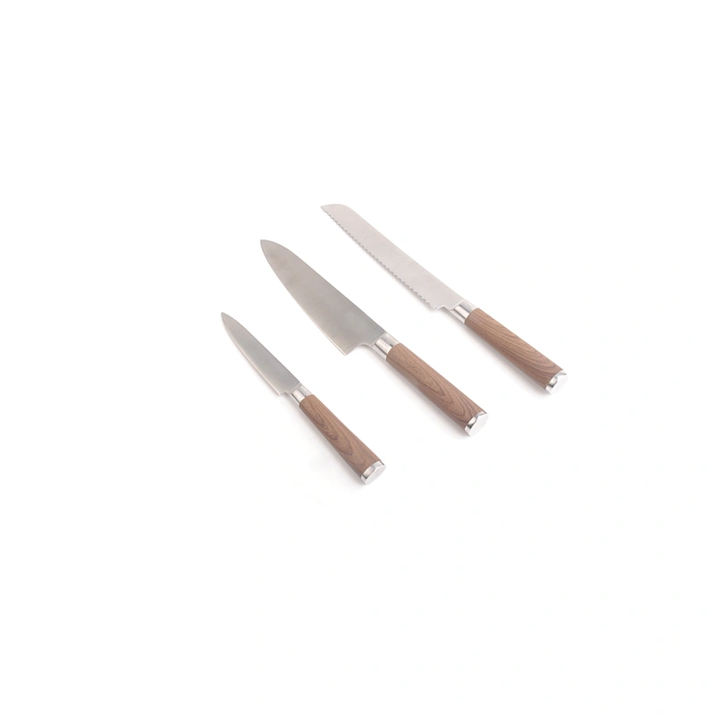 high quality 3pcs kitchen knife set in  gift box