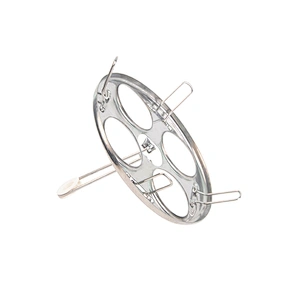 Stainless steel high foot pot steaming grid steamer