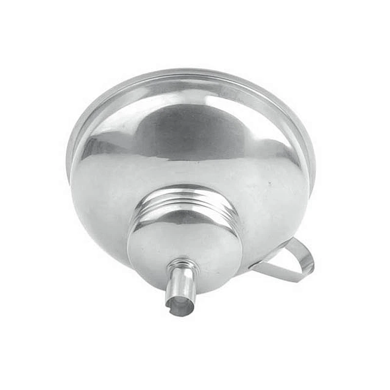 Food Grade Metal Stainless Steel Oil Funnel With Filter