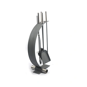 Metal fireplace tool 4pcs set for house garden