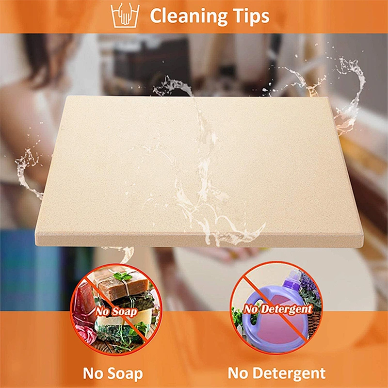 Rectangle cordierite baking stone pizza boards pizza tools for kitchen