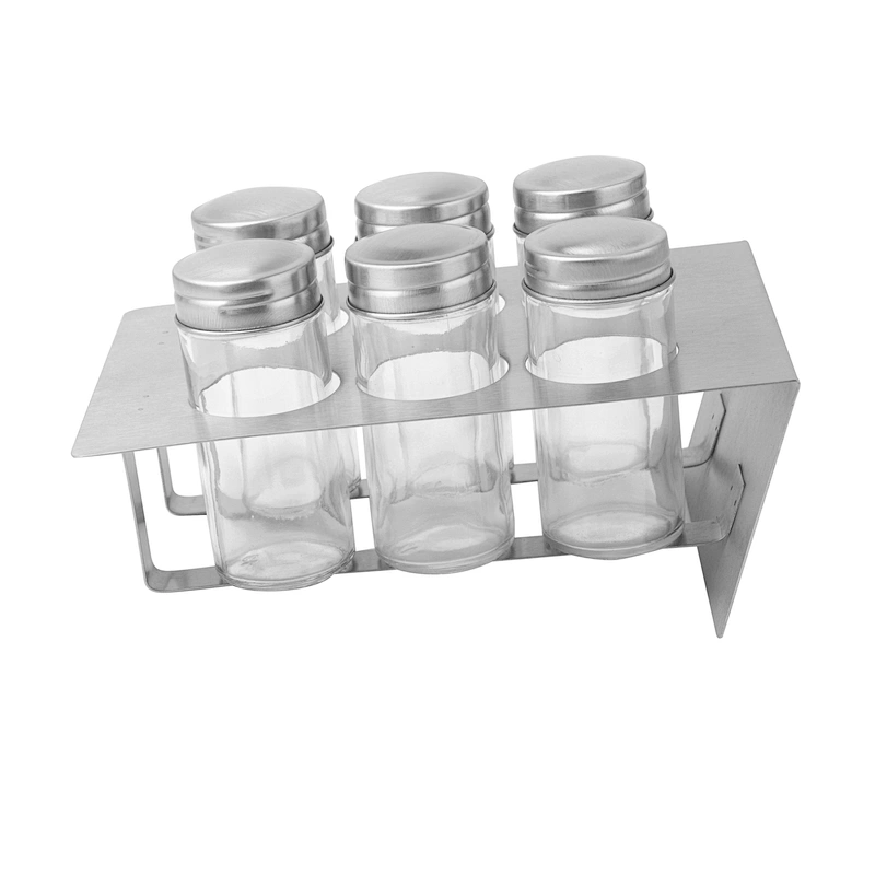 Stainless Steel salt and pepper bottle caps / Kitchen Spice Rack /spice shakers