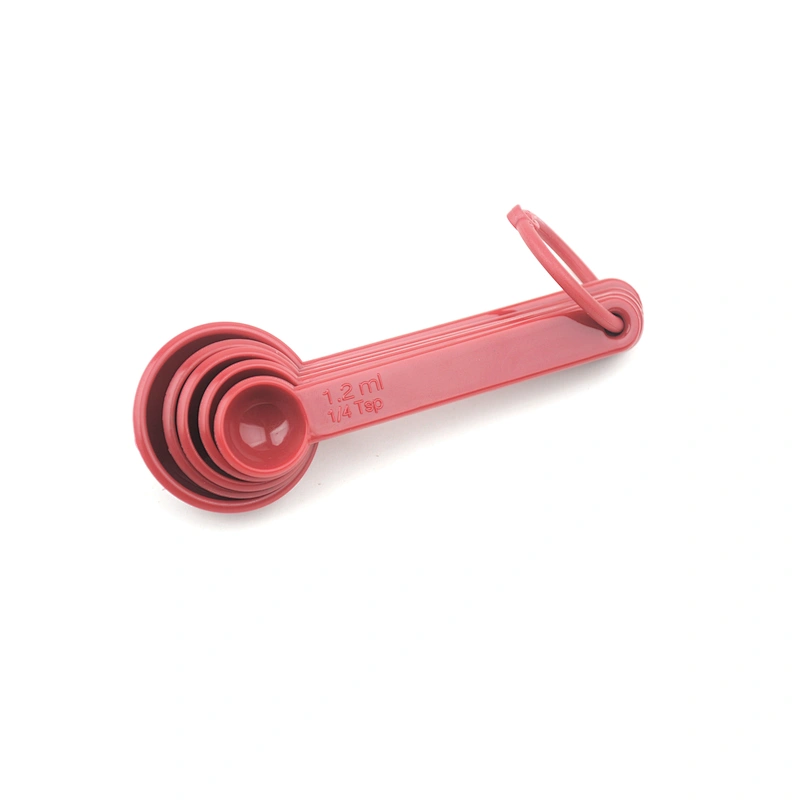 Set of 5pcs Creative Colorful Plastic Measuring Spoons